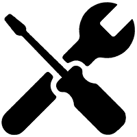 Szerelés, csere ikon